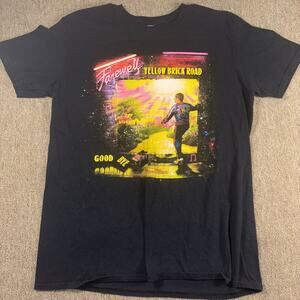 2018 Elton John Farewell Yellow Brick Road T-shirt Large Concert Music